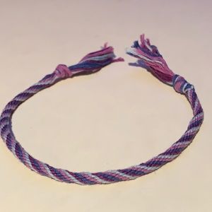 Woven bracelet, friendship bracelet, string